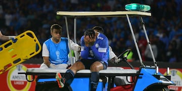 El delantero Lucas Passerini y su lesión ante Inter. Toda la preocupación en Belgrano (La Voz).