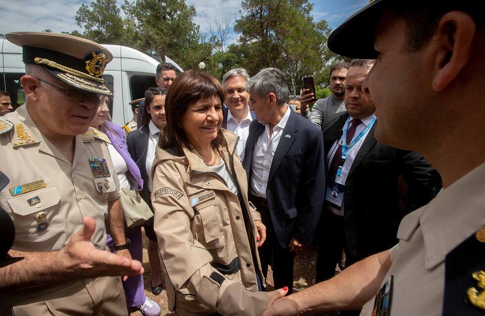 Junto a Martín Llaryora, Patricia Bullrich inauguró una base de Prefectura Naval en Embalse
