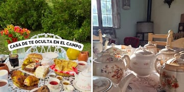 La casa de té oculta en Uribelarrea con degustación de tortas caseras por $14.000