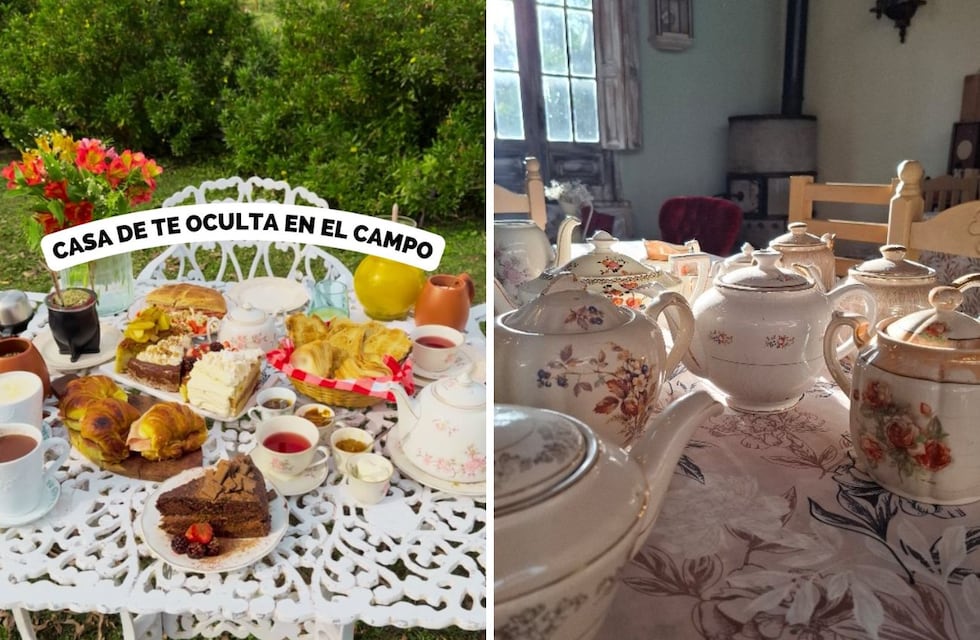 La casa de té oculta en Uribelarrea con degustación de tortas caseras por $14.000: de qué trata esta merienda