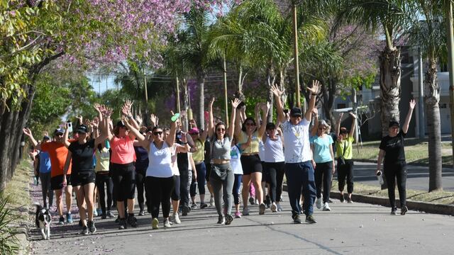 Caminata por las cardiopatías en Rafaela