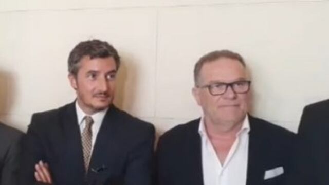 Luis Castellano, Jorge Baclini, Diego Vigo, Jorge Lagna y Alcides Calvo