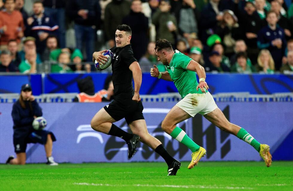 Mundial de Rugby 2023: Los All Blacks vencieron a Irlanda y enfrentarán a Los Pumas en semifinales