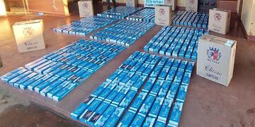 Puerto Piray: desbaratan contrabando de cigarrillos.