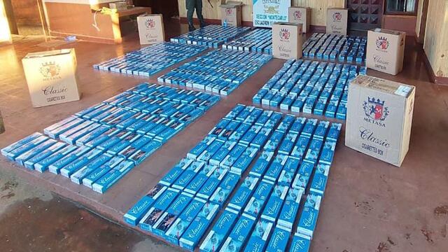 Puerto Piray: desbaratan contrabando de cigarrillos.
