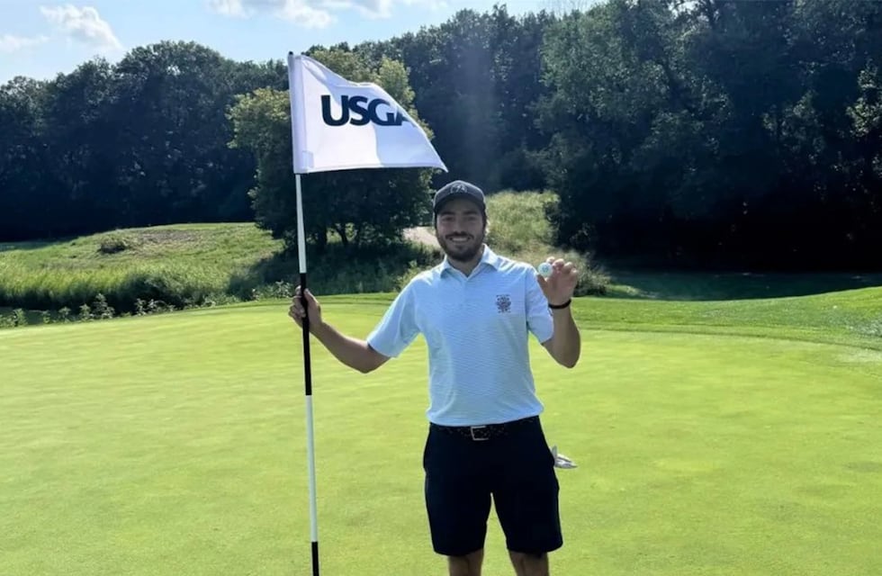 El entrerriano Ignacio Albónico hizo historia en torneo de golf en Estados Unidos