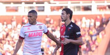 José Sand ingresó en el segundo tiempo del partido en la Fortaleza.