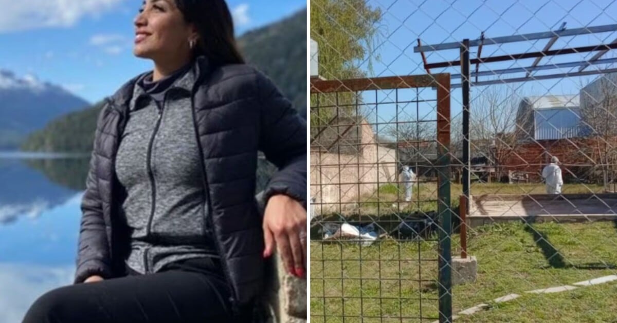 Claudia fue semienterrada en el patio de su casa.