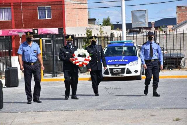 Se cumplió hoy un nuevo aniversario del fallecimiento del Comisario Jorge Alfredo Sayago, caido en cumplimiento de su deber