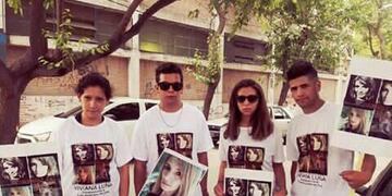 La familia de Viviana Luna continua reclamando justicia.