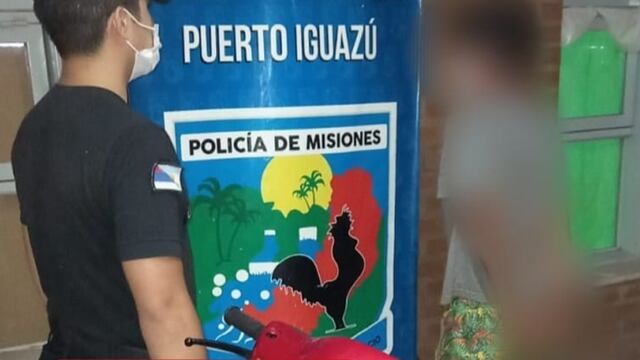 Recuperan motocicleta sustraída en Puerto Esperanza.