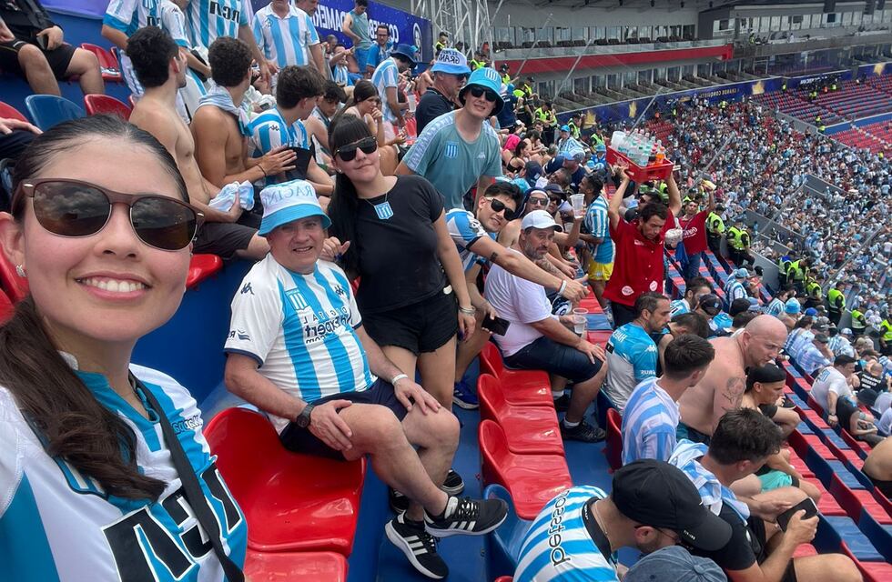 De Arroyito a Paraguay para ver a Racing Campeón de la Sudamericana