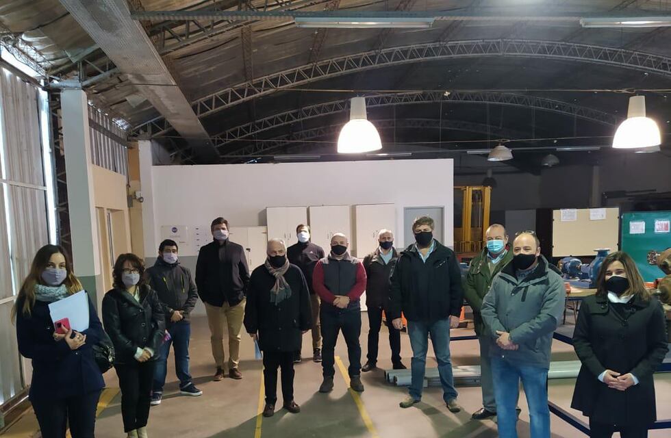 Reunión de Sánchez en Bahía Blanca por nuevos proyectos para el Parque Industrial