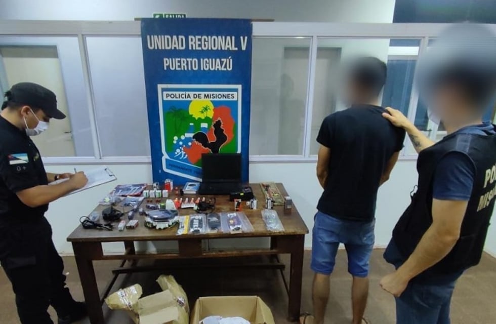 Recuperan objetos robados y detienen a un individuo en Puerto Esperanza