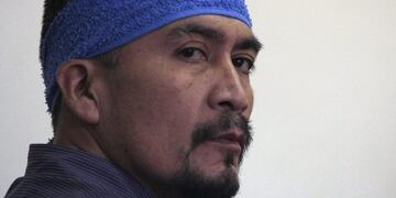 Héctor Llaitul Carrillanca, el líder mapuche apresado por la policía chilena.