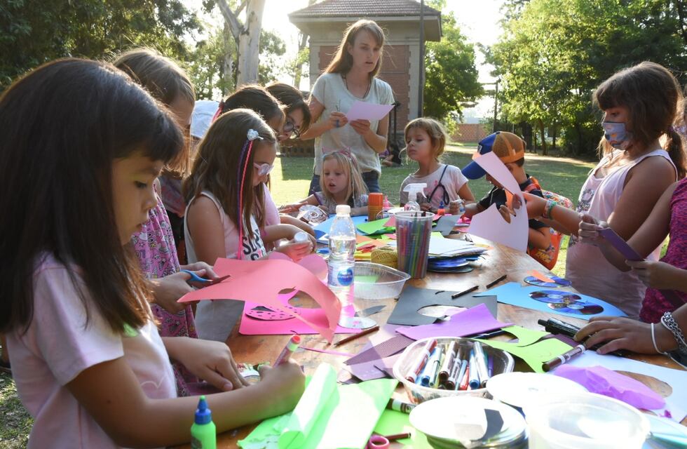 Talleres de arte sustentable: participaron 60 niños