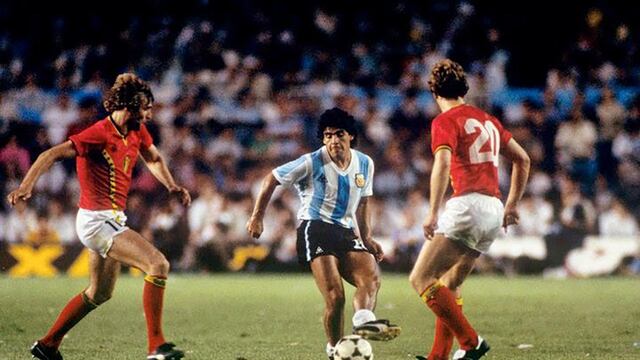 40 años del debut de Maradona en un Mundial