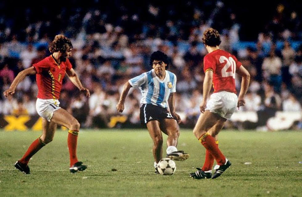 40 años del debut de Diego Maradona en un Mundial: el recuerdo del partido contra Bélgica
