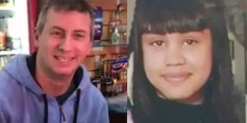 Roberto Sabo, el kiosquero asesinado en 2021 y Morena Domínguez, la chica muerta este miércoles.
