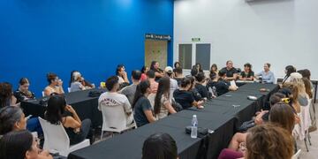 Reunión del Área Cultura de Arroyito con sus profesores