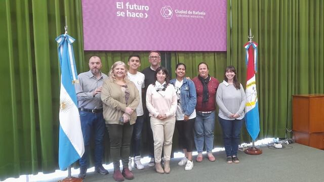 Visita de estudiantes extranjeros a Rafaela