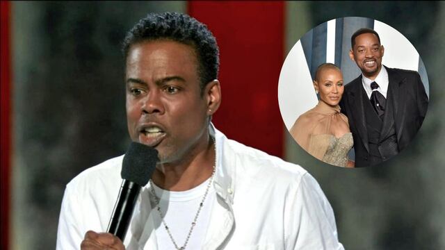 Chris Rock apuntó contra Will Smith y su esposa (Collage web)