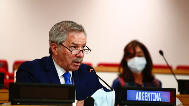 Felipe Solá en el  Comité Especial de Descolonización de Naciones Unidas