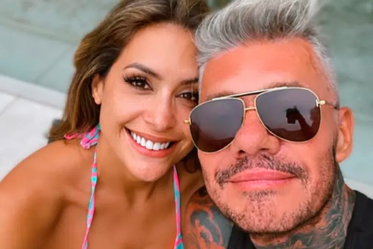 Milett Figueroa y Marcelo Tinelli, separados. Foto: web.