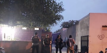 Allanamiento en el barrio Barranquitas