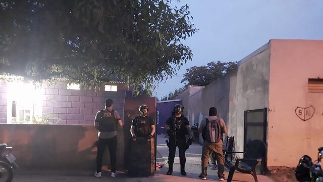 Allanamiento en el barrio Barranquitas