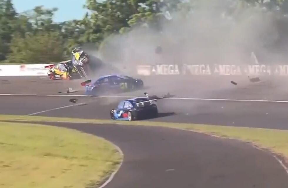 Impactante accidente en el autódromo de Paraná