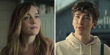 Victoria Pedretti y Dylan Arnold