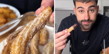 Receta de churros express, ideales para un día de frío: fáciles, rápidos y no explotan en el aceite.