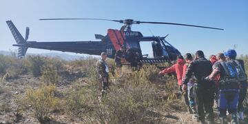 Endurista accidentado