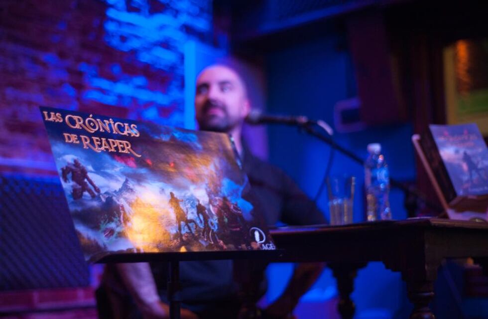 El Marplatense Ezequiel Rage presenta su libro “Las Crónicas de Reaper”