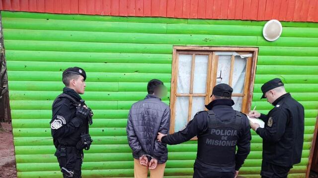 San Pedro: detienen a un individuo acusado de lesionar a otro con un machete.