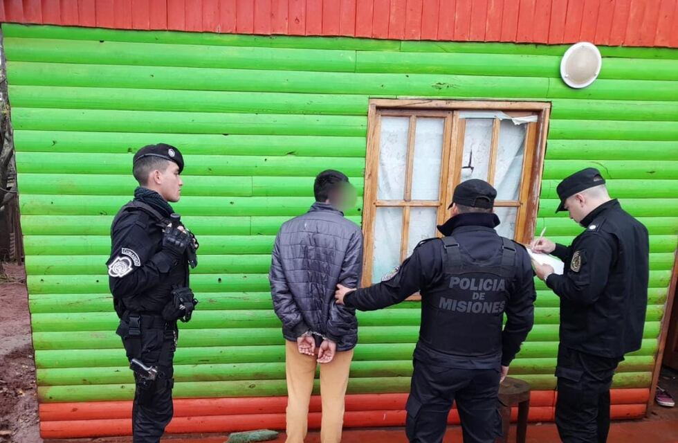 San Pedro: detienen a un individuo acusado de lesionar a otro con un machete