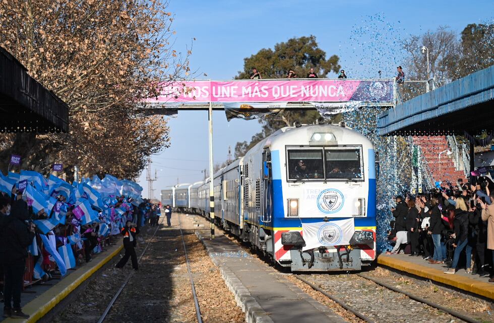 El tren vuelve a pasar por Beazley en San Luis