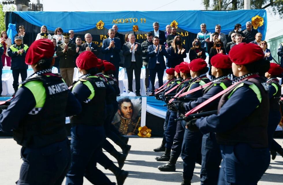 El gobernador Osvaldo Jaldo participó en el homenaje al General San Martín en La Florida