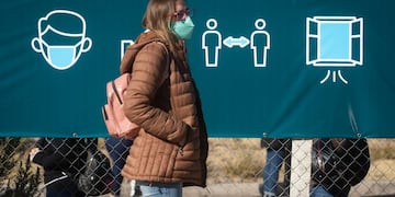 Los cuidados deben mantenerse.
Foto: Ignacio Blanco / Los Andes