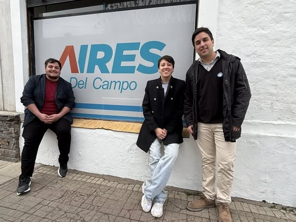 Cristian Ruiz y Tiago Aranzabe, candidatos a Diputados Nacionales por Nuevos Aires