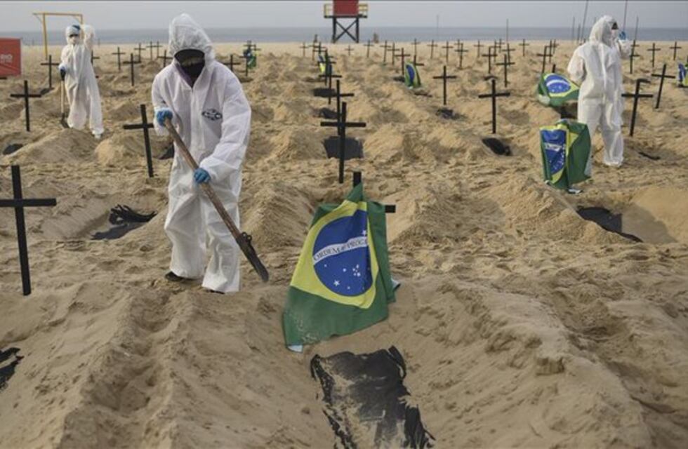 Coronavirus: abril ya tiene récord de muertos en Brasil