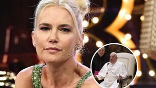 La vez que Valeria Mazza visitó al Papa Francisco en el Vaticano y rompió el protocolo de vestimenta