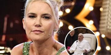 La vez que Valeria Mazza visitó al Papa Francisco en el Vaticano y rompió el protocolo de vestimenta