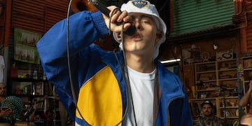 Trueno estrenó su Tiny Desk Home Concert desde el barrio de La Boca