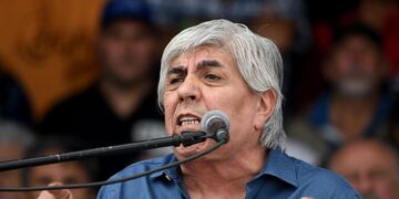 Hugo Moyano se refirió a los incidentes en Avellaneda durante este viernes.