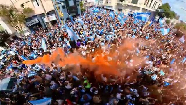 Argentina es campeón y así lo vivió una multitud de puntaltenses