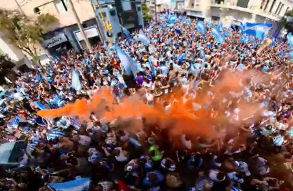 Argentina es campeón y así lo vivió una multitud de puntaltenses