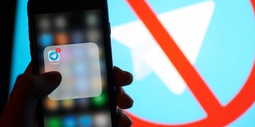 El sujeto extorsionó a través de la plataforma Telegram.