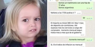 Se negó a pagar un ajuste mensual y la polémica respuesta de la inmobiliaria se hizo viral.